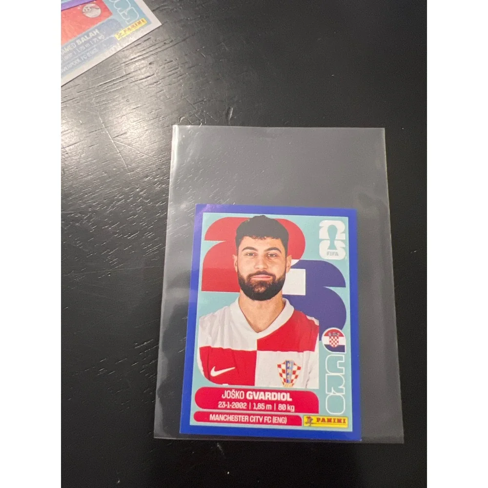Panini FIFA World Cup 2026 Josko Gvardiol Croatia Sticker CRO 4 Blue Border